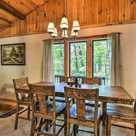 Robbinsville Cabin With Deck 3 Mi To Fontana Lake! المظهر الخارجي الصورة