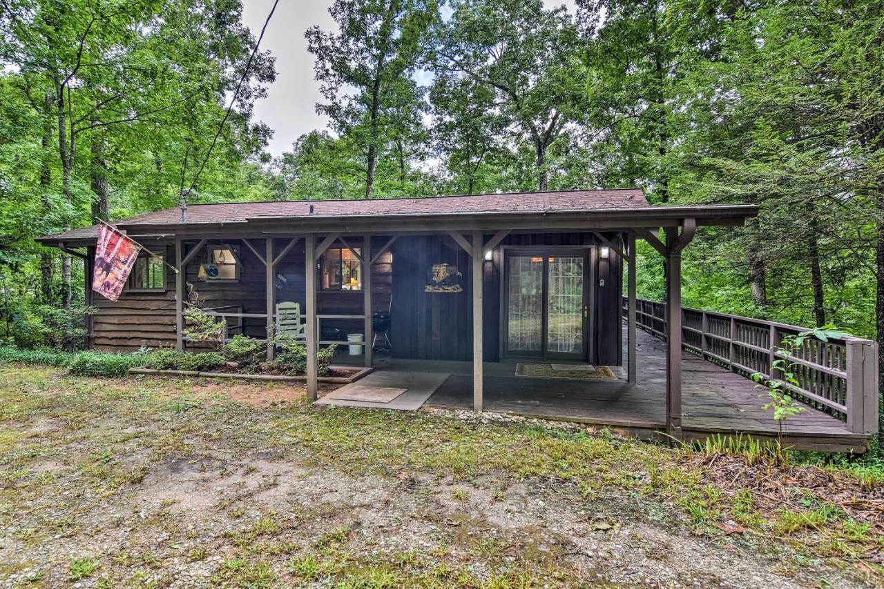 Robbinsville Cabin With Deck 3 Mi To Fontana Lake! المظهر الخارجي الصورة