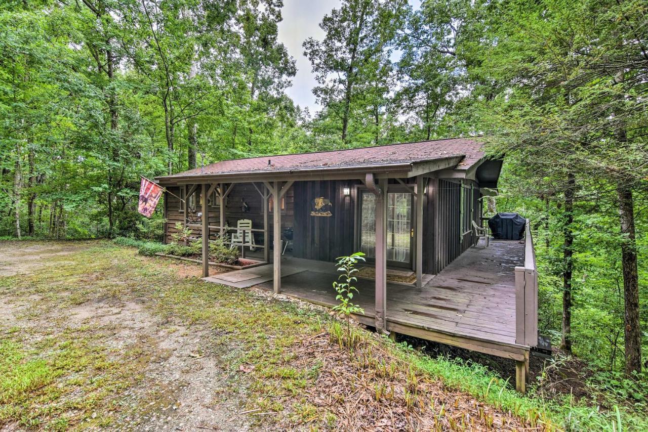 Robbinsville Cabin With Deck 3 Mi To Fontana Lake! المظهر الخارجي الصورة