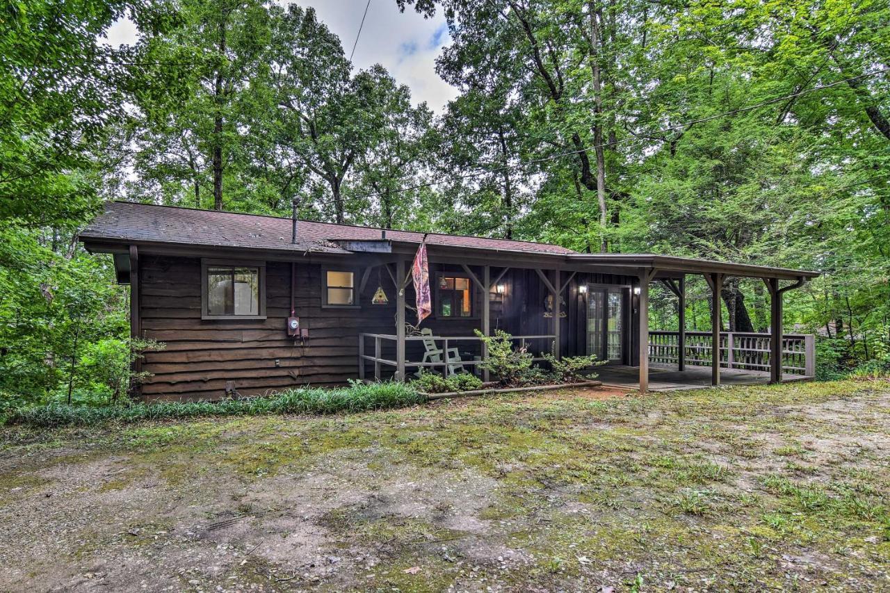 Robbinsville Cabin With Deck 3 Mi To Fontana Lake! المظهر الخارجي الصورة