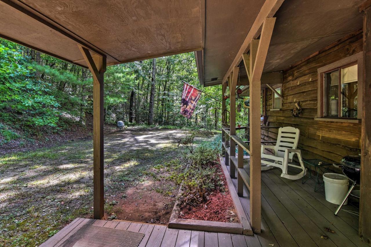 Robbinsville Cabin With Deck 3 Mi To Fontana Lake! المظهر الخارجي الصورة