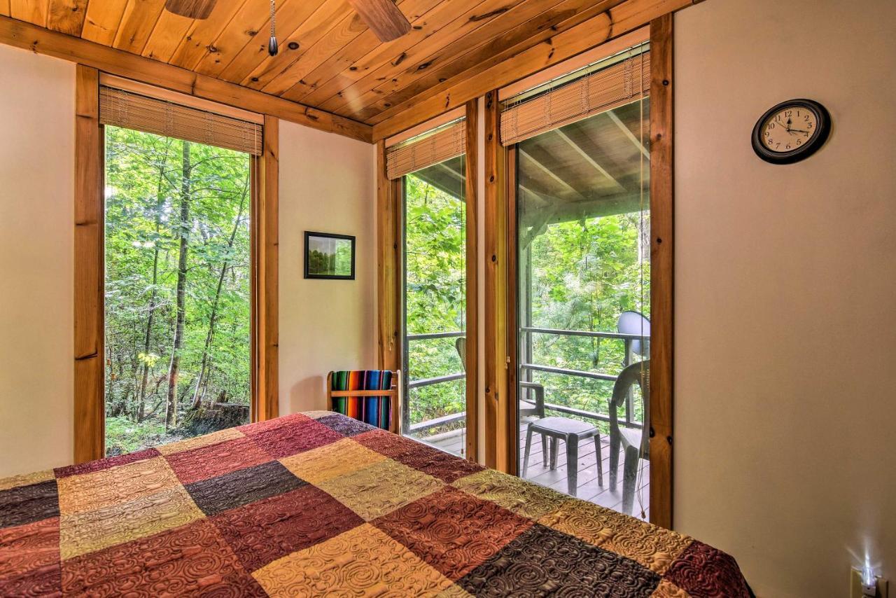 Robbinsville Cabin With Deck 3 Mi To Fontana Lake! المظهر الخارجي الصورة